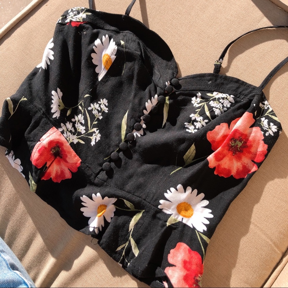 Floral Peplum Top :)